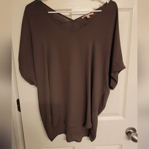 Gibson Latimer olive green top size small